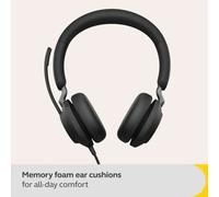 Jabra Evolve2 40 UC: Superior Call Clarity & Immersive Audio with USB-C