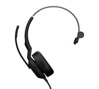 Jabra Evolve2 50 Headset Wired Head-band Office/Call center USB Type-C / USB Type-A Bluetooth Black