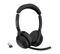 Jabra Evolve2 55 Link380a MS Stereo - wireless stereo headset with USB-A certified for Microsoft Teams
