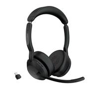 Jabra Evolve2 55 - Link380c MS Stereo. Product type: Headset. Connectivity technology: Wireless Bluetooth. Recommended usage: Office/Call center. Headphone frequency: 20 - 20000 Hz. Wireless range: 30