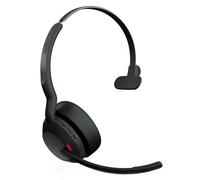 Jabra Evolve2 55 Mono Wireless Headset Air Comfort Technology, Noise-cancelling Mics, and Active Noise Cancellation - MS Teams Certified, Works with