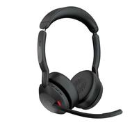 Jabra Evolve2 55 stereo headset, Bluetooth, Link380c, MS, black