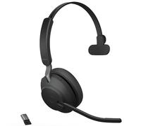 Jabra Evolve2 65 USB-A MS Mono Headset - Black