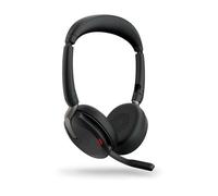 Jabra Evolve2 65 Flex Link380c UC Stereo - Wireless Stereo Headset with USB-C for UC Platforms