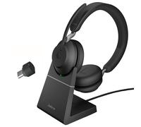 Jabra Evolve2 65 USB-C Black MS Chrg stand Stereo