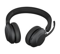 Jabra Evolve2 65 USB-C UC Stereo Headset with Charging Cradle, Black