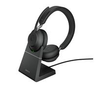 Jabra Evolve2 65 USB-A Black UC Charge stand Stereo