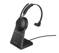 Jabra Evolve2 65 USB-A MS Teams Mono Headset with Charging Stand