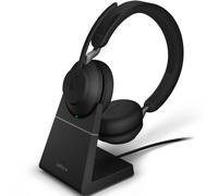 Jabra Evolve2 65 UC Stereo USB-A with charging stand - Black