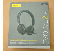 Jabra Evolve2 65 Wireless Headset, USB-A, UC, Black (26599-989-999)
