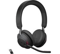 Jabra Evolve2 65 Wireless PC Headset - Noise Cancelling Microsoft Teams Certifie
