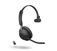 Jabra Evolve2 65 MS Mono USB-A with charging stand - Black