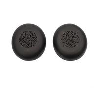 Jabra Evolve2 75, Set of 2 synthetic leather ear cushions, Black