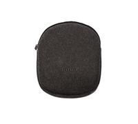 Jabra Evolve2 75 Headphone Case - 1 x Carry Pouch for Jabra Evolve2 75 Stereo Headphones - Round Carry Case for Headset Protection - Black