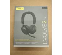 Jabra Evolve2 75 Headset Wireless USB-A MS Bluetooth Black (27599-999-999)