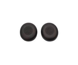 Jabra Evolve2 75, Set of 2 synthetic leather ear cushions, Black Jabra Evolve2 75, Set of 2 leatherette earpads, Black - 1 pair