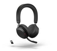 Jabra Evolve2 75 - USB-C MS Teams with Desk Stand - Black