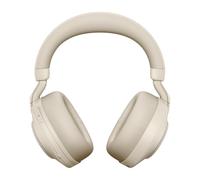 Jabra Evolve2 85 MS Stereo Link380c Wireless Over-Ear Headphones, Beige