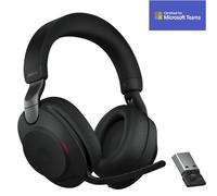 Jabra Evolve2 85 Noise-Canceling Wireless Over-Ear Headset (Microsoft Teams, USB Type-A, Black)