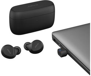 Jabra Evolve2 Buds + Wireless Charging Pad UC (Universal Communications) USB-C