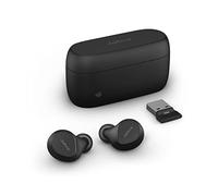 Jabra Evolve2 True Wireless Earbuds - in-Ear Bluetooth Earbuds with Active Noise Cancellation & 4-Mic MultiSensor Voice Technology - Microsoft Teams Certified, Works with All Meeting Apps - Black