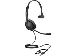 Jabra Evolve2 Wired Headset Over-the-head USB Without Bluetooth No Mono 30 SE Black
