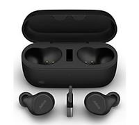 Jabra Evolve2 Wireless Headset Earbud Bluetooth With Bluetooth Active Noise Cancelling With Microphone Stereo Black