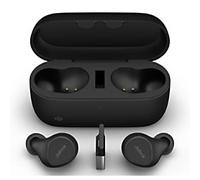 Jabra Evolve2 Wireless Headset Earbud Bluetooth With Bluetooth Active Noise Cancelling With Microphone Stereo Black