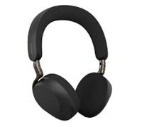 Jabra Evolve3 37599-989-889 Wireless Headset Over-the-head With Bluetooth Active Noise Cancelling With Microphone Stereo Black
