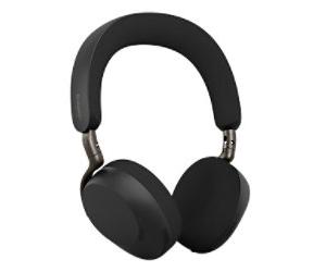 Jabra Evolve3 37599-999-989 Wireless Headset Over-the-head With Bluetooth Active Noise Cancelling With Microphone Stereo Black