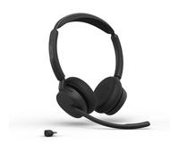 Jabra Evolve3 45 Duo USB-C MS wireless headset Microsoft Teams-certified wireless duo headset with USB-C connection, ANC, 3 ClearVoice™ microphones