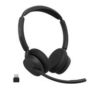 Jabra Evolve3 45 - Wireless Dual USB-C Headset with ANC | Certified for Microsoft Teams | Without Charging Stand