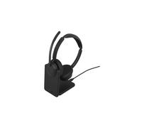 Jabra Evolve3 45 - Wireless Dual USB-C Headset with ANC | Certified for Microsoft Teams | Includes Charging Stand