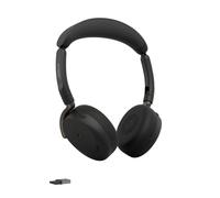 Jabra Evolve3 65 Flex USB-A MS Wireless ANC Headset Professional foldable headset without a microphone boom, featuring adaptive active noise
