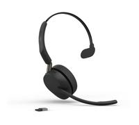 Jabra Evolve3 65 Single-Ear Wireless Bluetooth Headset with Mic, UC, USB-A
