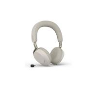 Jabra Evolve3 75 - Bluetooth, USB-C - wireless stereo headset certified for Microsoft Teams | without charging pad | Warm gray