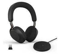 Jabra Evolve3 75 + Wireless Charging Pad Black UC (Universal Communications) USB-A
