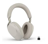Jabra Evolve3 85 Over-Ear Wireless Bluetooth Headset with Microphone for Work, USB-C, AI Voice Call Technology, Adaptive Active Noise Cancellation, 25-Hour Battery, Works with Meeting Apps, Warm Grey