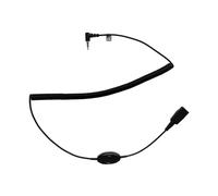 Jabra for Push-to-Talk - Headset cable - Quick Disconnect to 4-pole mini jack male angled