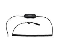 Jabra Evolve 30/ 40/ 80 desk phone smart converter cable- 3.5mm jack to RJ9