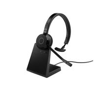 Jabra Gn Jabra Evolve 65 Te Wireless Over-The-Head On-Ear Mono Headset Black Mic