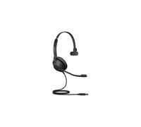 Jabra Gn Jabra Evolve2 30 Wired On-Ear Mono Headset Black Monaural Ear-Cup 20 Hz 23089-899-979