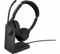 Jabra Gn Jabra Evolve2 55 Wired/Wireless On-Ear Stereo Headset Black Binaural Su
