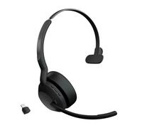 Jabra Evolve2 55 Mono Wireless Headset Air Comfort Technology, Noise-cancelling Mics, and Active Noise Cancellation - MS Teams Certified, Works with All Other Platforms - Black