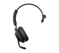 Jabra Gn Jabra Evolve2 65 Wireless Over-The-Head Mono Headset Black Monaural Sup