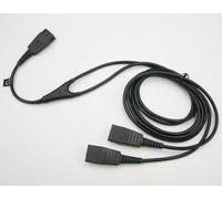 Jabra GN Netcom Y-Cord QD Training Supervisor Splitter Cable without MUTE - New