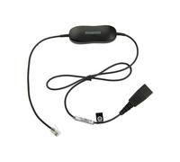 Jabra GN1200 Headset Adapter RJ9 to Quick Disconnect Black
