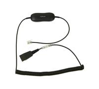 Jabra GN1216 Avaya 2m Coiled Cord RJ-9 male to Quick Disconnect
