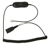 Jabra GN1216 Avaya cord coiled. Product type: Cable Product colour: Black