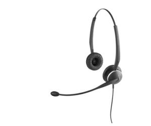 Jabra GN2100 Flex-Boom Duo - corded stereo headset